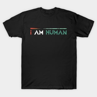 I AM HUMAN by Free Palestine T-Shirt